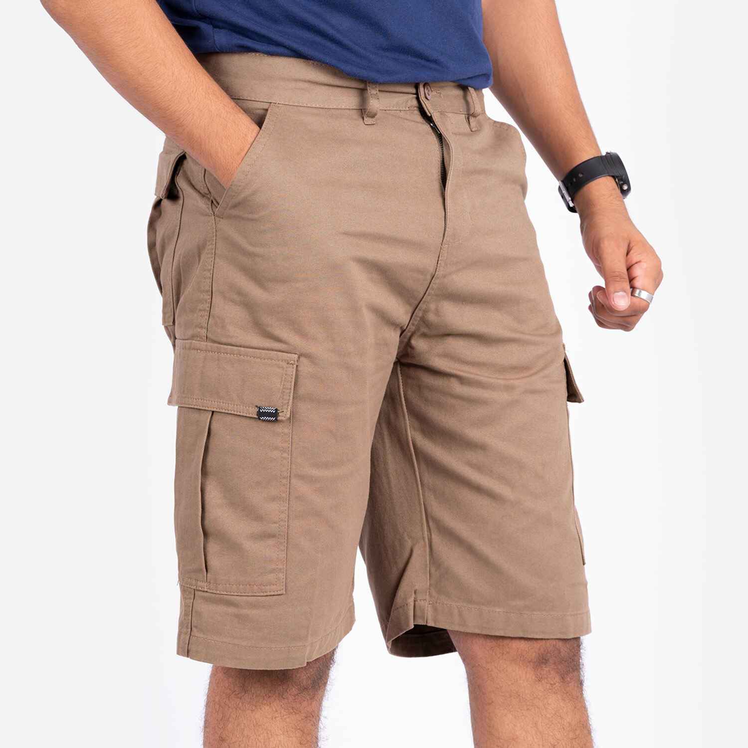 Twill Cargo Shorts