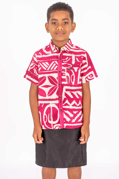 TRIBAL ORIGIN BOYS SHIRT-CAKAU