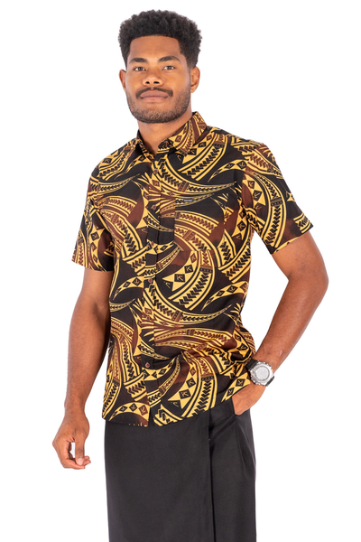 Tribal Origin Mens Shirt FB1785 Fa'asi