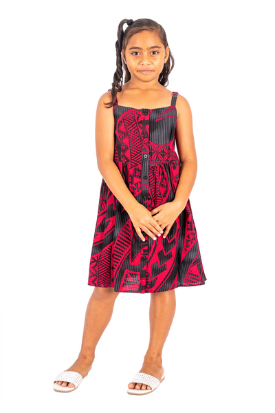 TRIBAL ORIGIN GIRLS LIA DRESS- MELAI