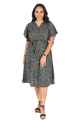 NIFTY SOUL V NECK DRESS