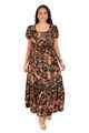 NIFTY SOUL ZEDD RUFFLED HEM DRESS