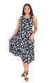 NIFTY SOUL RUFFLED HEM DRESS WITH POCKETS