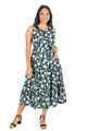 NIFTY SOUL RUFFLED HEM DRESS WITH POCKETS