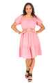 NIFTY SOUL RUFFLED HEM DRESS