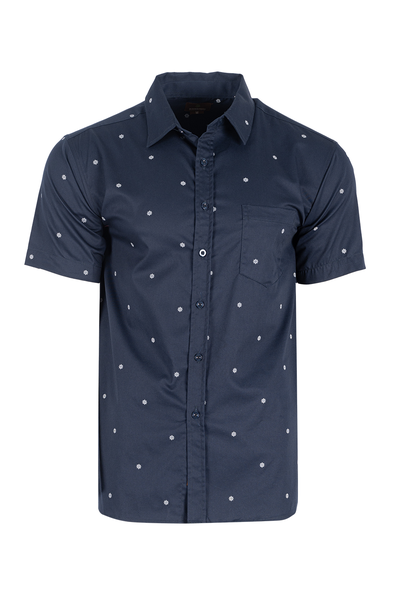 WOODGREEN MENS S/S SHIRTS - ROYAL