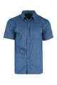 WOODGREEN MENS S/S SHIRTS - ROYAL