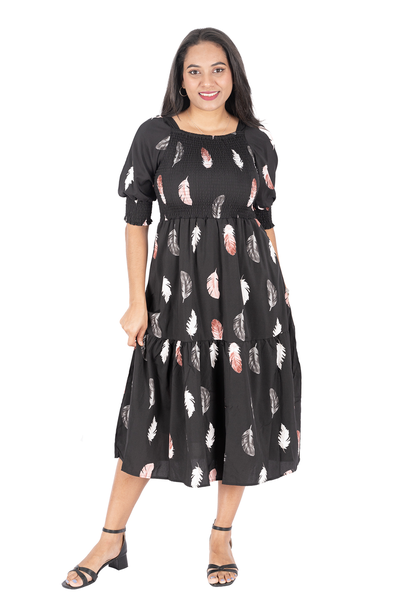 NIFTY SOUL SMOCKING DRESS