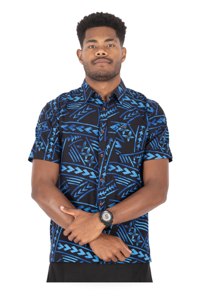 Tribal Origin Mens Bula Shirts - FB1775
