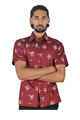 WOODGREEN MENS S/S SHIRTS - ABSTRACT