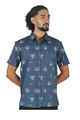 WOODGREEN MENS S/S SHIRTS - ABSTRACT