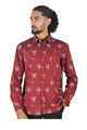 WOODGREEN MENS L/S SHIRTS - ABSTRACT