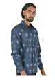 WOODGREEN MENS L/S SHIRTS - ABSTRACT