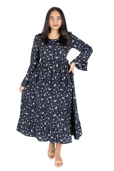 NIFTY SOUL TILOPA BELL SLEEVE  DRESS