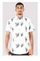 Krass Slim Fit Printed Shirts - Rose