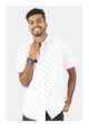Krass Slim Fit Printed Shirts - Hue
