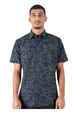 Krass Slim Fit Printed Shirts - Crimson