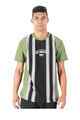 Dark Mens Stripe Relax Tees - LA