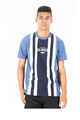 Dark Mens Stripe Relax Tees - LA