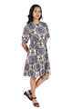 NIFTY SOUL RUFFLED HEM DRESS