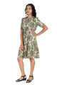 NIFTY SOUL RUFFLED HEM DRESS