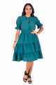 NIFTY SOUL VERONICA RUFFLED HEM DRESS