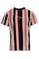 Dark Mens Stripe Relax Tees - Miami