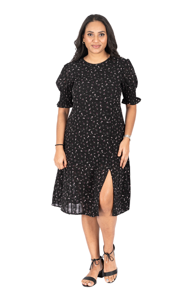 NIFTY SOUL DRESS WITH SLIT