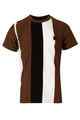 Dark Mens Stripe Relax Tees - Eagle