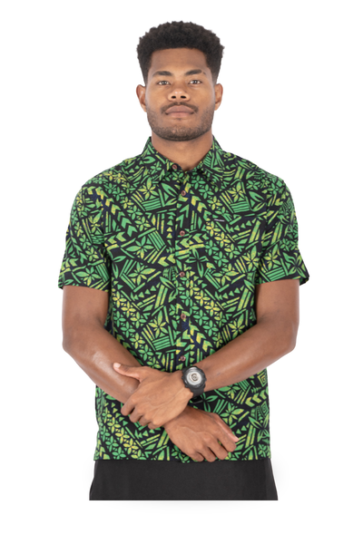 Tribal Origin Mens Bula Shirts - FB1771