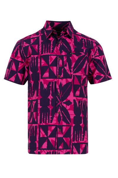Tribal Origin Mens Bula Shirts - FB1806