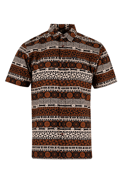 Tribal Mens Bula Shirt FB1784