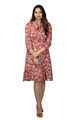 NIFTY SOUL RUFFLED HEM DRESS