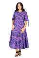 Akamu Ruffled Hem Dress Manuiaa