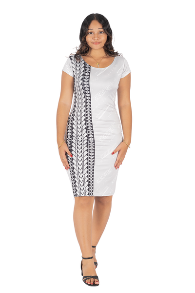 TRIBAL ORIGIN LADIES SUBLIMATION STRETCH DRESS- VAAAGA