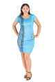 TRIBAL ORIGIN LADIES SUBLIMATION STRETCH DRESS- VAAAGA