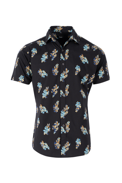 Krass Slim Fit Printed Shirts - Bloom