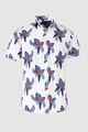 Krass Slim Fit Printed Shirts - Trop
