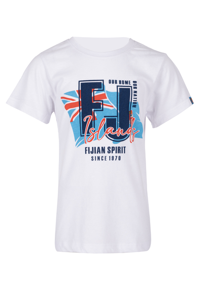 Fiji Day Boys Cotton Tees- Fijian Spirit