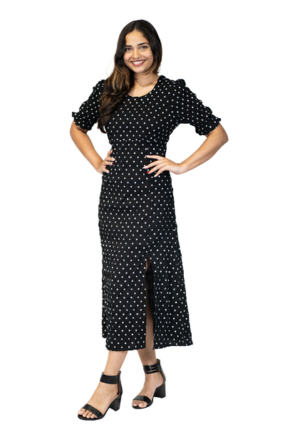 NIFTY SOUL DRESS  WITH SLIT