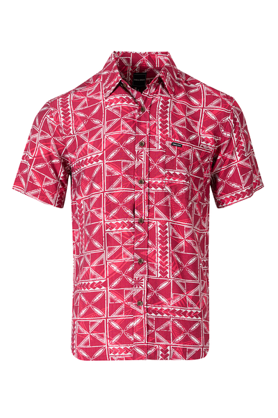 Tribal Origin Mens Bula Shirt- Waevi