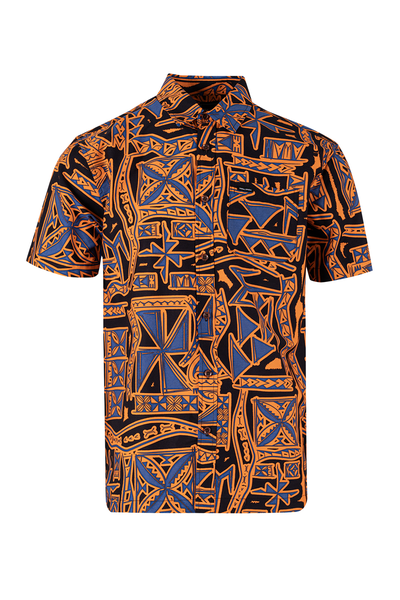 Tribal Mens Bula Shirt- FB1796