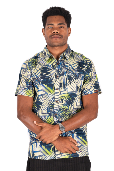 SENITOA MENS RELAX FIT SHIRT - COSMOS