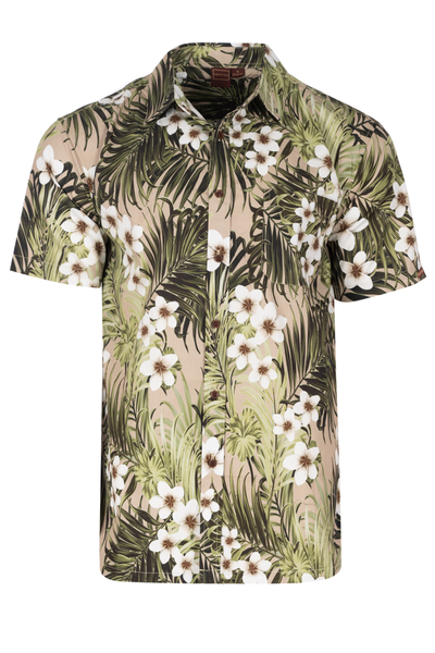 SENITOA MENS RELAX FIT SHIRT - FLOWER