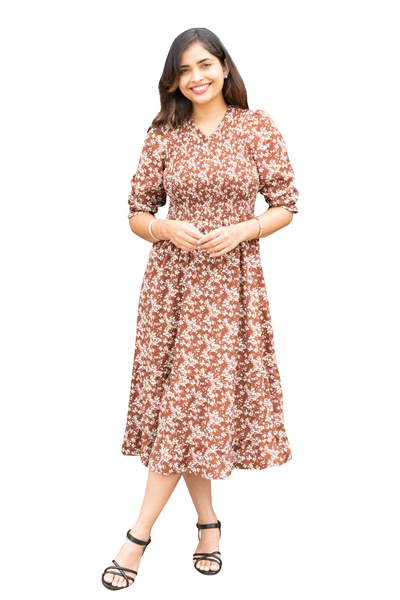 NIFTY SOUL SMOCKING DRESS