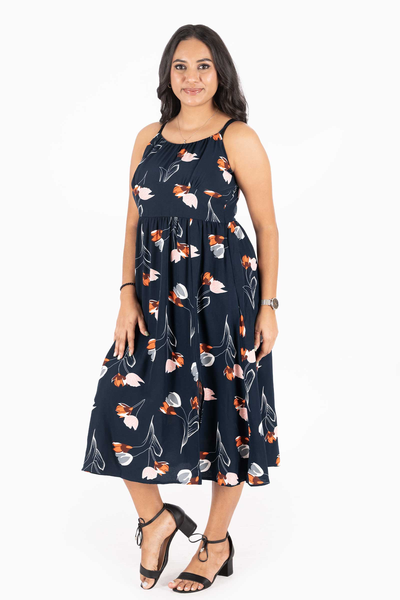 NIFTY SOUL DRESS  WITH SLIT