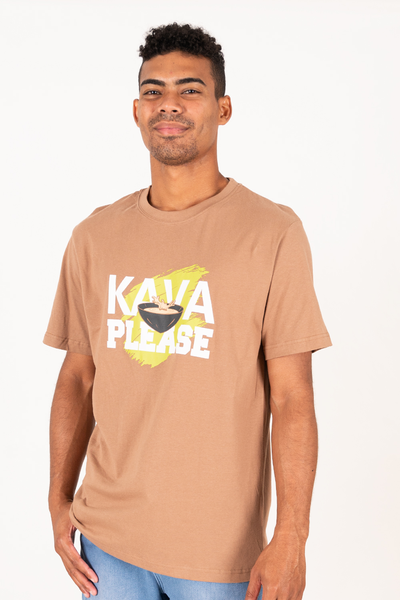 Kavaholic Relax Fit Tees- Kava Please