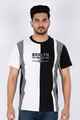 Dark Mens Stripe Tees - BRKLYN