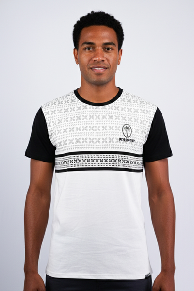 Fiji Rugby Mens Basic Tees - Biuwale