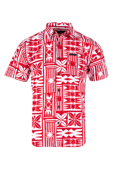 Tribal Mens Bula Shirt FB1872